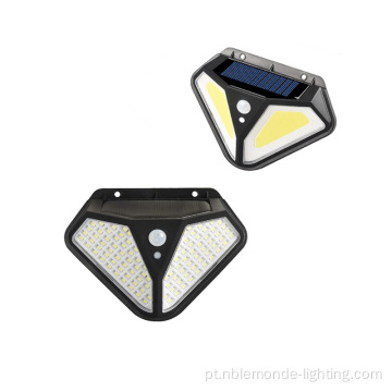 Sensor de movimento à prova d&#39;água Led de parede solar lâmpada